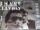 JOHNNY HALLYDAY TRES RARE 33 TOURS POCHETTE CALQUE CA NE CHANGE PAS UN HOMME