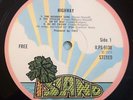 Free LP Highway UK Pink Island rim 1st Press A-1U B-1U