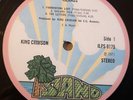 King Crimson LP Islands UK Pink Island rim 1st Press A-1U B-1U & Inner sleeve