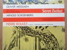 Boulez MESSIAEN Seven Haikai SCHOENBERG Chamber Symphony - Everest 3192 SEALED