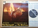 Solti WAGNER Rheingold and Walkure Highlights - Decca SXL 2230 Wide Band 2E/2E