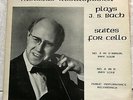 PRIVATE US PRESS LP ROSTROPOVICH BACH CELLO SUITES UNRELEASED PUBLIC PERFORMANCE