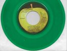 JOHN LENNON  Happy Xmas (War Is Over)  rare GREEN VINYL 45 with jukebox tab