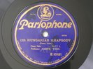 Josef Weiss Piano Liszt Hungarian Rhapsody #12 Parlophone UK E 10181 12