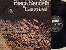 BLACK SABBATH LIVE AT LAST 12” LP MADE IN HOLLAND
