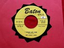 LONELY ONES  I WANT MY GIRL  VG+  MY WISH  BATON  GREAT SOUND  TEEN  DOO WOP 45