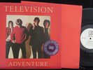 TELEVISION, Adventure WHITE LABEL PROMO USA EXCELLENT- LP Tom Verlaine