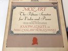 SZIGETI MOZART THE FIFTEEN SONATAS VIOLIN PIANO VANGUARD 3 LP