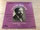 Jacqueline Eymar Debussy Pages Celebres Vinyl 10inch Le Chant Du Monde LD-S-8169