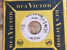 SIX (6) 45 RPM RECORDS JIM REEVES (DJ FREEMAN HOVER, BUDDY HOLLY, EDDIE COCHRAN)
