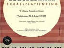 MOZART Violin Concerto 5 K.219 WALTHER SCHNEIDERHAN Bertelsmann 8098 10