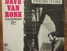 DAVE VAN RONK Folksinger LP orig MONO Prestige Folklore ?Records FL-14012 RVG