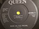 QUEEN - MAN ON THE PROWL - PROMO ONLY 7