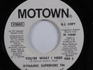 70s Soul 45 DYNAMIC SUPERIORS TM You're What I Need MOTOWN promo HEAR