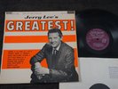 JERRY LEE LEWIS Greatest (Plum London HA-S 2440 UK 1st Press LP 1962) Sun. Nice