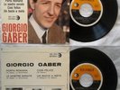 45 EP GIORGIO GABER - PORTA ROMANA - COSI FELICE - ANNO 1964 - RICORDI ERL 200
