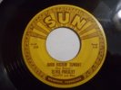 ELVIS PRESLEY Good Rockin' Tonight/I Don't Care SUN 210-ROCKABILLY Push Marks