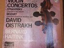 STRAVINSKY MOZART - VIOLIN CONCERTO DAVID OISTRAKH PHILIPS HI FI STEREO SAL 3455