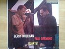 GERRY MULLIGAN/PAUL DESMOND Quartet LP Verve Mono DG Dave Bailey Joe Benjamin