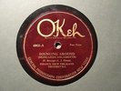 PIRON'S NEW ORLEANS ORCHESTRA - Bouncing Around - 1923 OKEH Jazz 78 #40021  hear