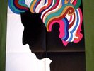 LP RECORD BOB DYLAN GREATEST HITS & INSERT POSTER by MILTON GLASER, PRISTINE