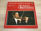 MOZART 3 LP BOX - 5 VIOLIN CONCERTOS / GRUMIAUX / GERMAN PHILIPS PRESS in MINT