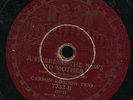 CARSON ROBISON TRIO.JUST BREAK THE NEWS TO MOTHER.WAR BALLAD/WHEN THE BLOOM.78