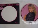 SAMANTHA FOX TOUCH ME JIVE/ALFA ALI-22002 Japan Picture Vinyl LIMITED VINYL 12