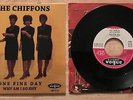 RARE FRENCH SP JUKEBOX THE CHIFFONS  ONE FINE DAY PROMO