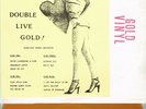 HEART - 'DOUBLE LIVE GOLD' LIVE AQUARIUS TAVERN 1975 ORANGE COLLECTORS 2 X LP