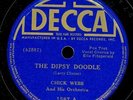 CHICK WEBB.ELLA FITZGERALD.THE DIPSY DOOGLE/MIDNITE IN A MADHOUSE.78 DECCA 1587