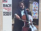 EMI DIGITAL HEINRICH SCHIFF BACH CELLO SUITES 1 - 6 DMM 2 x LP STEREO