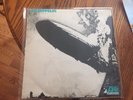Led Zeppelin UK 1st Pressing Turquoise Lettering Lp Rare And Led Zeppelin 1 Lp