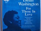 DINAH WASHINGTON w/WYNTON KELLY FOR THOSE IN LOVE RARE ORIG '55 EMARCY MONO LP