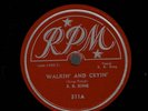 scarce blues 78 RPM 311 B. B. KING WALKIN AND CRYIN