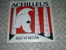 ACHILLEUS - ALLT VI BEGAR 1982 PRIVATE METAL SCRATCH DOUBLE DEUCE BANSHEE ZAXAS