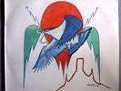 EAGLES ON THE BORDER (THIRD ALBUM) RARE SEALED ORIGINAL 1974 ASYLUM LP w/POSTER