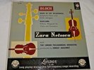 Cello Bloch Zara Nelsova London Orchestra Ansermet LP Vinyl Record Album LL 1232