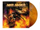 Amon amarth versus the world lp vinyl new sealed brown marbled poster