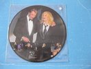 JOHNNY HALLYDAY 33T PICTURE - SYLVIE VARTAN TIRAGE 1000 EX NEUF- RARE