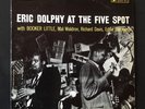 ERIC DOLPHY Live At The Five Spot; Orig. Mono 1965 Prestige; Cov. VG+, LP VG+