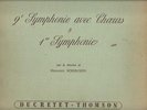 Beethoven 9th Symphony Chords Herman SCHERCHEN Frend DUCRETET THOMSON BoxSet 2LP