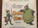 Disney Complete radio spot Campaign Custom cover Robin Hood LP w/7