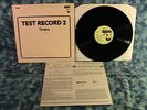 TEST RECORD 2   Timbre   LP Record    OPUS 3  8000  Sweden 1981   Audiophile