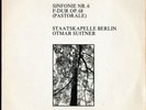 BEETHOVEN Symphony 6 SUITNER BERLIN SK Eterna 827526 STEREO LP NM Low Shipping