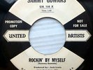 SAMMY GOWANS rockabilly VG++ 45 Rockin By Myself   Kissin at the Drive-In CT1758