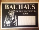 BAUHAUS SUPER RARE ORIGINAL IN THE FLAT FIELD TOUR POSTER
