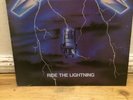 Metallica - Ride The Lightning Vinyl LP - 1984