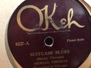 HERSAL THOMAS OKEH 8227 BLUES 78 RPM V/V+ PLAYS STRONG