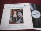 UK Columbia SAX 2294 Blue Silver OPERA INTERMEZZI Karajan